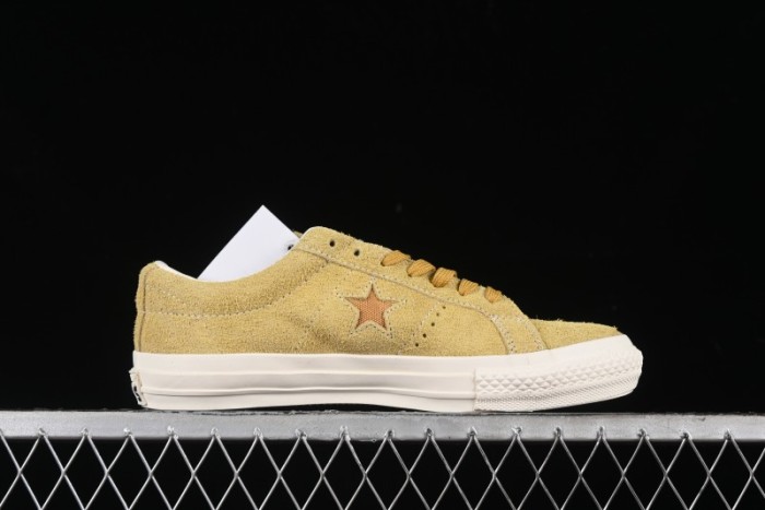Converse One Star Pro Retro Skate Shoes in Yellow - A04158C
