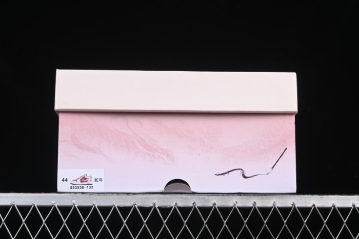 Nike Air Jordan 1 Low OG Retro Basketball Shoes Snake Year Limited Edition - 553558-132