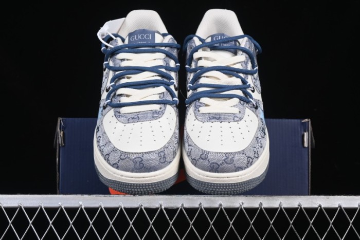 Nike Air Force 1 '07 Low Blue Star Casual Sneakers - BD0077-222