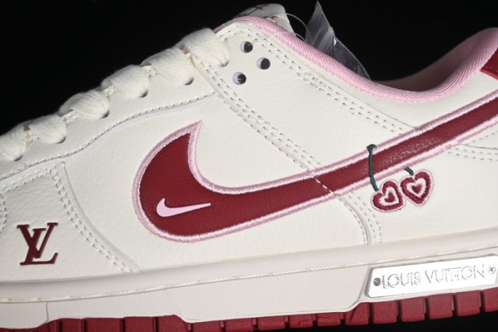 Nike SB Dunk Low Valentine's Day Limited Edition - Cherry Valentine Anniversary High-End Custom Low-Top Casual Sneakers - XX2025-312 1