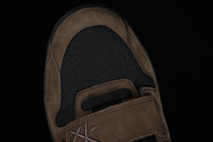 Nike Travis Scott x Jordan Cut The Check AJ1 Basketball Shoes with Velcro Design - FZ8117-204 1