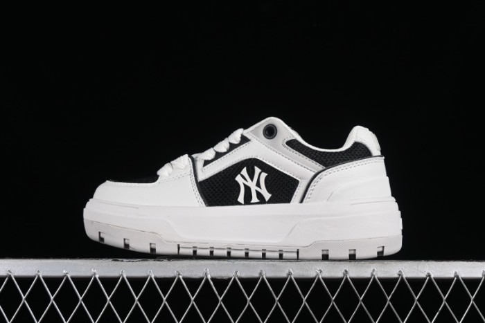 New York Yankees MLB Chunky Liner Wide Platform Sneakers with 6cm Height Increase - 3ASXCLW4N50BKS