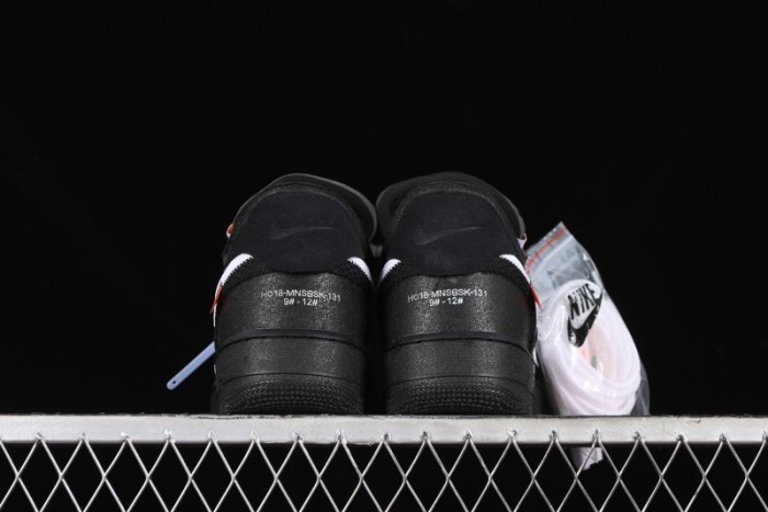 Nike Off White x Air Force 1 Low OW Transparent Black - AO4606-001