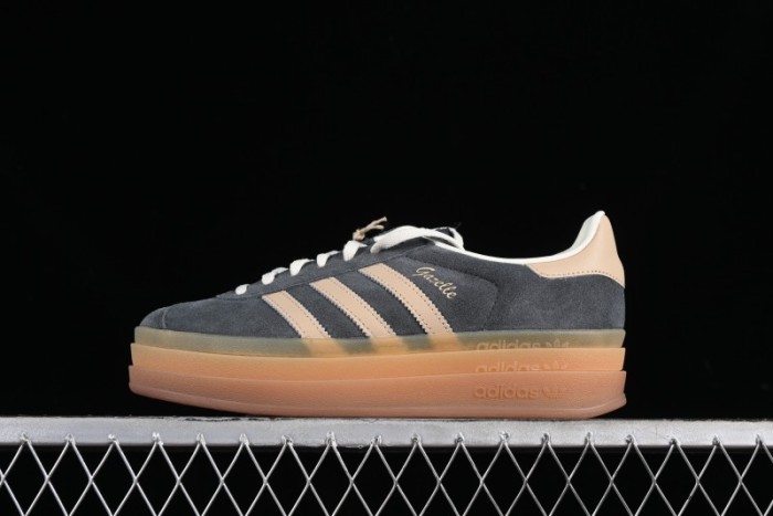 Adidas Originals Gazelle Bold IE0428 Low-Top Sneakers with Thick Sole for Casual Wear - IE0428 1