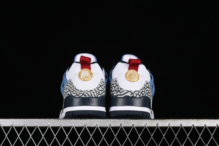 Nike Jordan Spizike Low AJ Hybrid Sneakers with Air Jordan 3, 4, 5, 6 Design Elements - HM3712-164