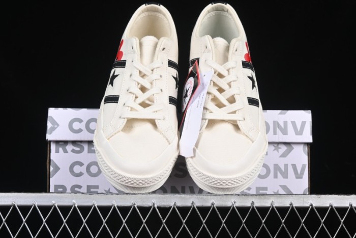 Converse One Star Academy Pro Low Top Casual Sneakers in Collaboration with Comme Des Garcons - A09878C