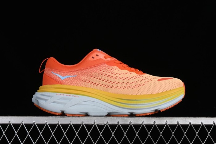 HOKA ONE ONE Bondi 8 Functional Cushioned Running Shoes - 1123202 PBAY 1