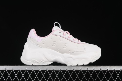 New York Yankees MLB Bigball Chunky Embo Monogram Platform Sandals - 3ASHBEM4N43PKS