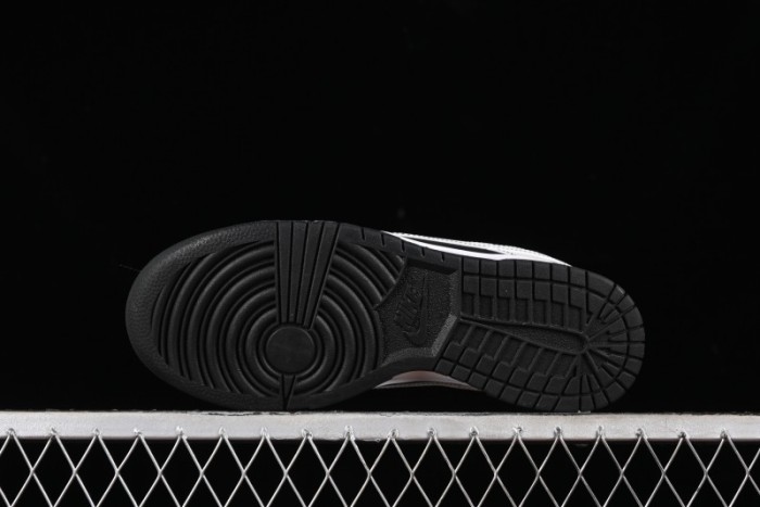 Nike SB Dunk Low Supreme Collaboration - Reverse Black White Swoosh Anniversary Custom Low-Top Casual Sneakers - FC1688-144 1