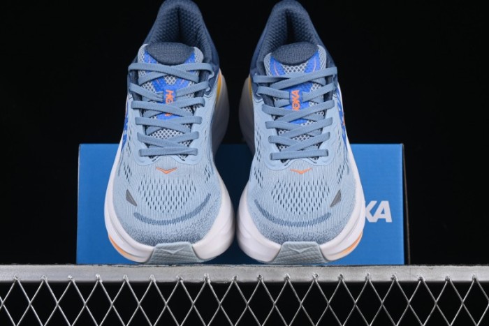 HOKA ONE ONE Bondi 9 Cushioned Running Shoes with Soft EVA Midsole - 1162013 DNP