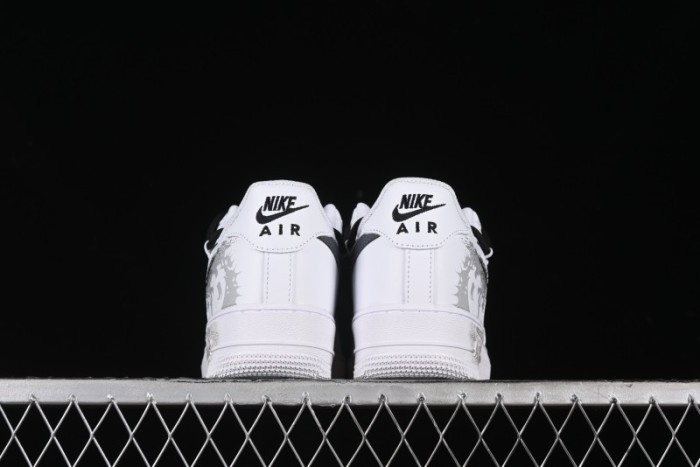 Nike Air Force 1 '07 Low Peace Dove Spray Custom Low-Top Casual Sneakers - ZH0316-031