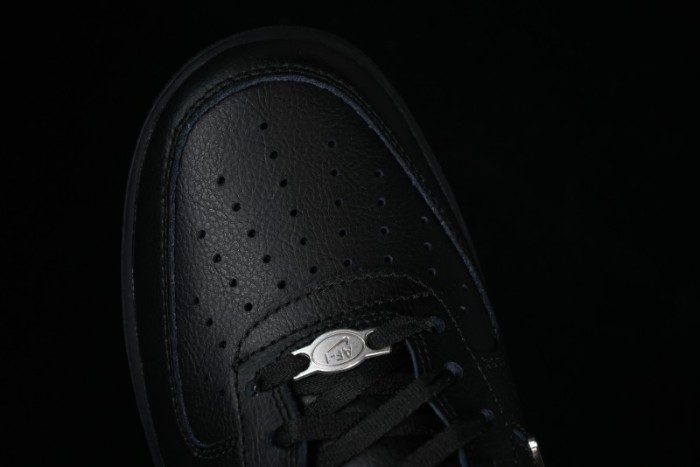 Nike Air Force 1 '07 Low Silver Swoosh Casual Sneakers - HQ1180-001 1