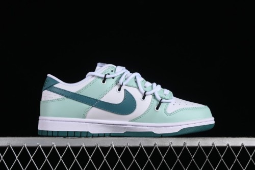 Nike SB Dunk Low White Green Skateboarding Shoes - FD9911-101 1