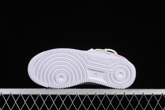 Nike Air Force 1 '07 Low Casual Sneakers with Dreamy Butterfly & Pastel Macaron Colorway - VV1998-013 1