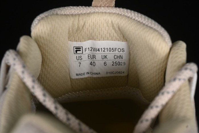 Fila Heritage Fluid Cat Paw 5.0 Retro Dad Shoes with Lace-Up Design - F12M412105FOS