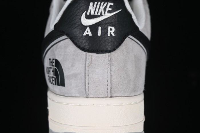Nike Air Force 1 '07 Low The North Face Collaboration Grey Suede Casual Sneakers - XZ6188-763