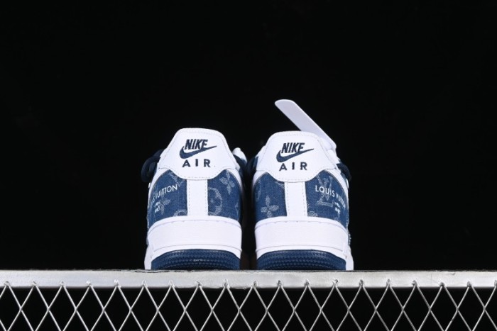 Nike Air Force 1 Low Custom Strap Casual Sneakers with Full-Length Air Cushion - ZH0316-021