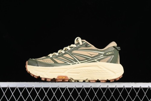 Hoka Mafate Speed 2 Ultra-Lightweight Cushioned Trail Running Shoes with Vibram Outsole - 1126851 THV