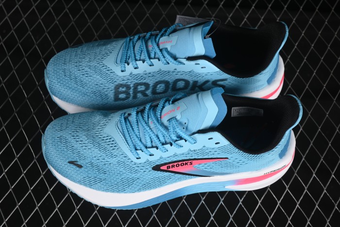 Brooks Hyperion 2 Low-Cut Breathable Lightweight Running Shoes with DNA LOFT V2 Cushioning - 1104321D441