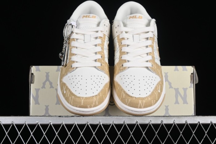 Nike SB Dunk Low MLB Collaboration - Yellow Denim Anniversary Custom Low-Top Casual Skate Shoes - DQ1098-346 1