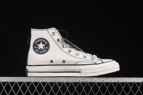 Converse Chuck Taylor All Star 1970s High Top Canvas Sneakers with Noritake Hand-Drawn Elements - A15787C