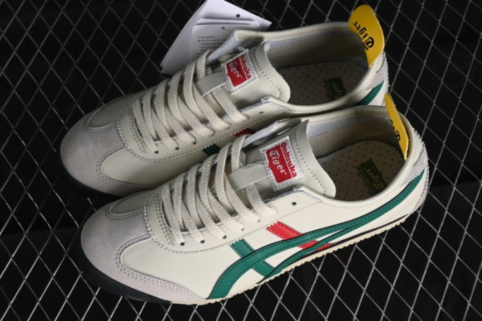 Onitsuka Tiger Mexico 66 Low-Top Leather Casual Running Shoes - DL408-1684 1