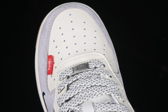 Nike Air Force 1 '07 Low Stussy Collaboration Year of the Snake Limited Edition Red Snake Low-Top Casual Sneakers - XS1958-502