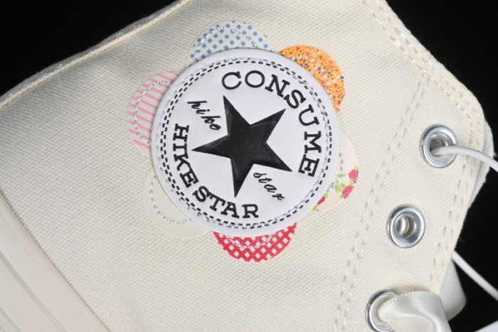 Converse All Star Retro Daisy Floral High Top Casual Sneakers - A05195C 1
