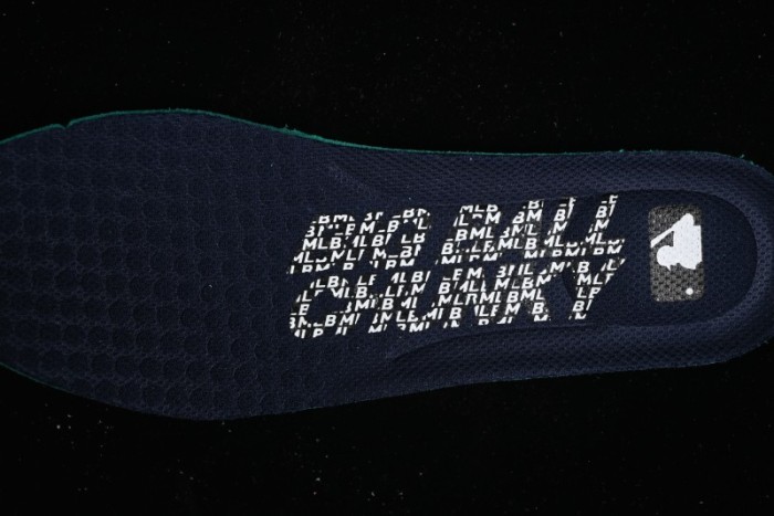 New York Yankees MLB Bigball Chunky Denim Monogram Platform Sneakers - 3ASHBDM4N43NYS