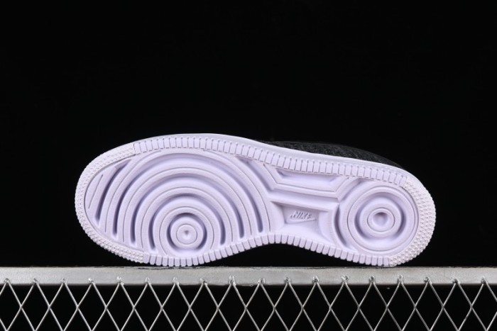 Nike Air Force 1 '07 Low 2.0 Black Flyknit Casual Sneakers - CI0051-300 1