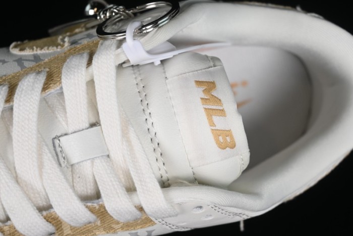 Nike SB Dunk Low MLB Collaboration - Yellow Denim Anniversary Custom Low-Top Casual Skate Shoes - DQ1098-346 1