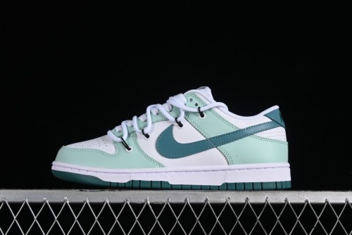 Nike SB Dunk Low White Green Skateboarding Shoes - FD9911-101 1