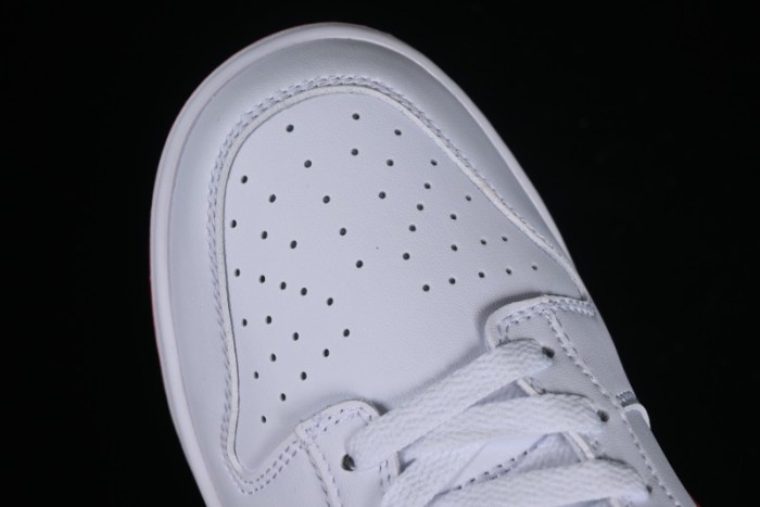 Nike SB Dunk Low White Orange Low-Top Casual Skateboarding Shoes - DV0831-103 1