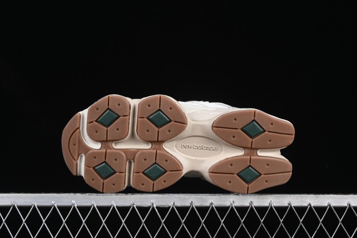 New Balance NB9060 Series Retro Casual Running Shoes with ABZORB Cushioning - U9060AGG