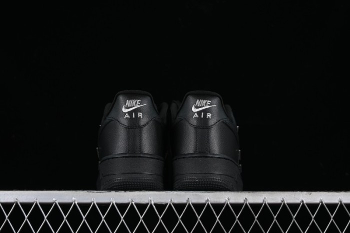 Nike Air Force 1 '07 Low Silver Swoosh Casual Sneakers - HQ1180-001 1