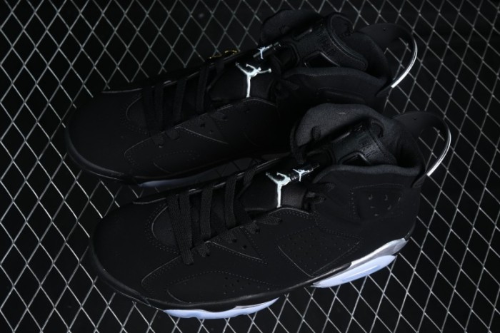 Nike Air Jordan 6 Retro Metallic Silver Basketball Shoes - DX2836-001