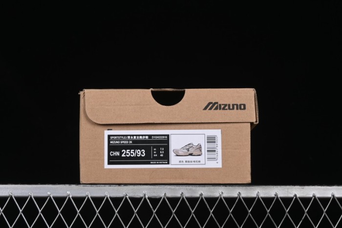 Mizuno Speed 2K Breathable Low-Top Casual Running Shoes with Synthetic Leather - D1GH222916