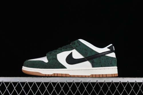 Nike Dunk Low Green Snake SB Low-Top Casual Skate Shoes - FQ8893-397 1