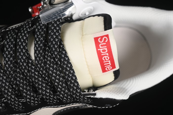 Nike Air Force 1 '07 Low Supreme Casual Sneakers in Beige Black - HH7518-053