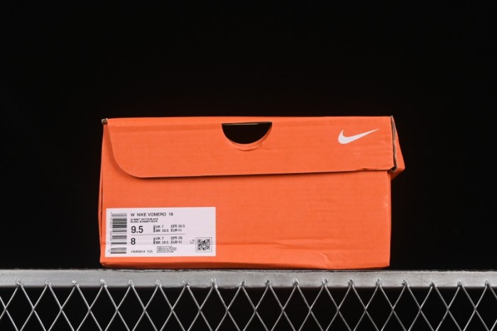 Nike Air Zoom Vomero 18 Lunar Retro Running Shoes with Full-Length Zoom Air Cushion - HM6804-105