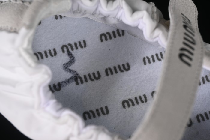 MiuMiu Mary Jane Ballet Flats - 99D4