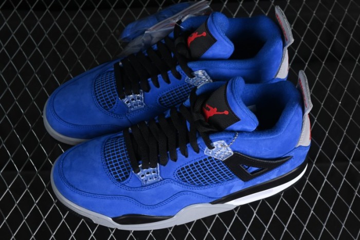 Nike Air Jordan 4 Retro Basketball Shoes with Premium Suede and Eminem Encore Design - AJ4 1