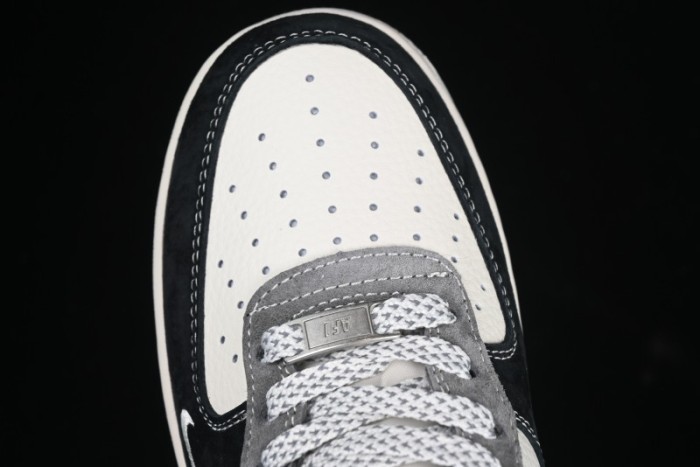 Nike Air Force 1'07 Low The North Face Collaboration Black Beige Grey Casual Sneakers - XZ6188-976