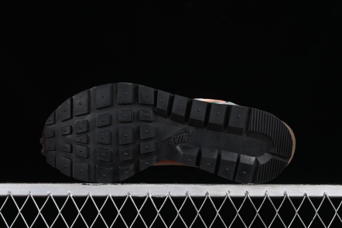 Nike Sacai VaporWaffle 3.0 Deconstructed Sneakers with Overlapping Swoosh and Dual Tongue - DD1875-107