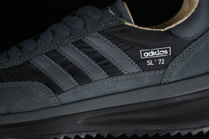 Adidas Originals SL 72 Retro Running Shoes with Nylon Upper and Rubber Outsole - IH5569