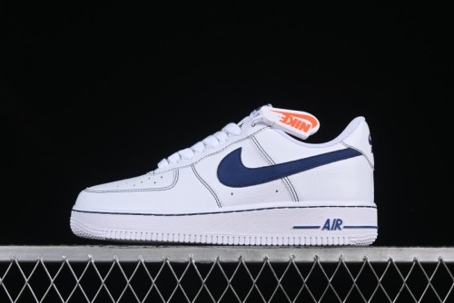 Nike Air Force 1'07 Low Casual Sneakers with Full-Length Air Cushion - HQ2037-100