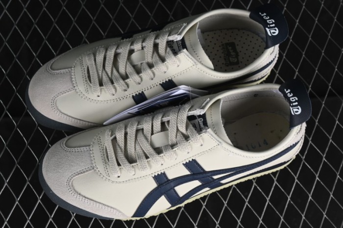 Onitsuka Tiger Mexico 66 Low-Top Leather Sneakers for Casual Running - 1183C102-200 1