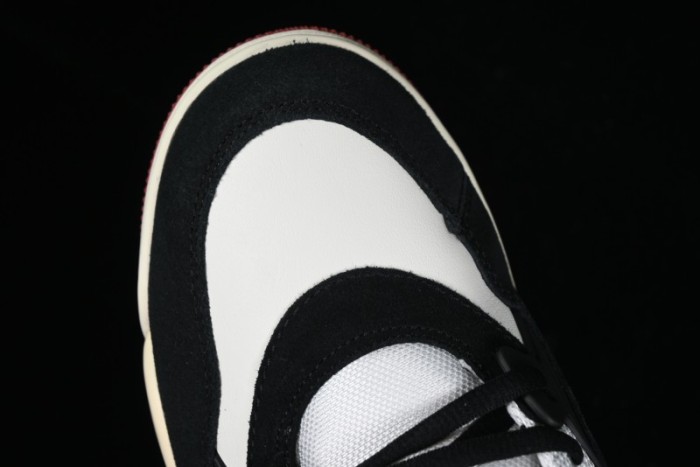 Nike Air Jordan 4 Remastered Sneakers in Black, Light Bone and Dark Grey - FQ7939-100