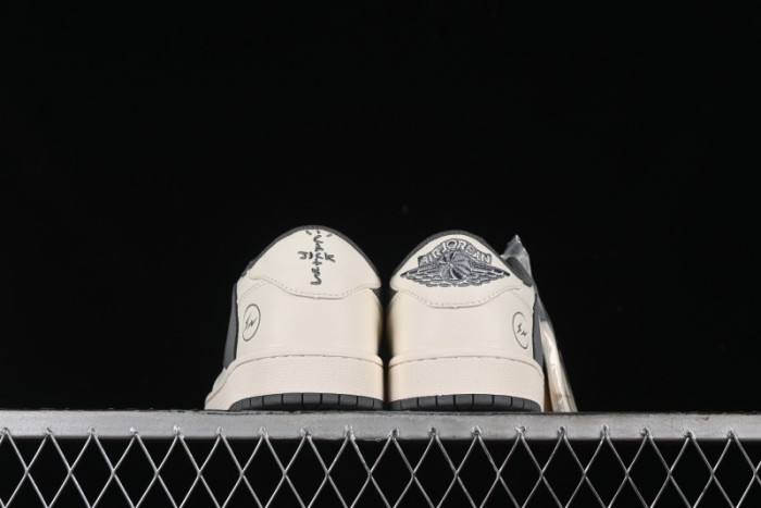 Nike Travis Scott x Fragment Design x Air Jordan 1 Low OG SP AJ1 Retro Casual Sneakers - LJ5188-024