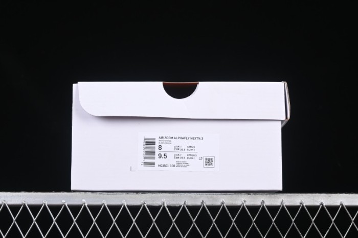 Nike ZoomX Vaporfly NEXT% 3 Marathon Series Foam Ultra-Lightweight Cushioned Running Shoes - HQ3501-100